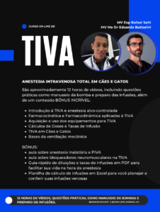 Curso de TIVA em cães e gatos